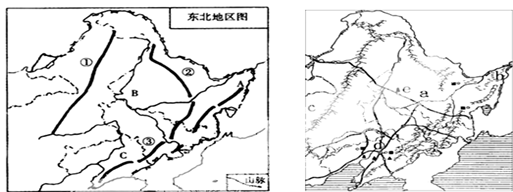 【推荐3】读东北地区图,回答下列问题.