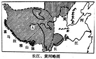 【推荐2】读"长江,黄河略图,回答问题.