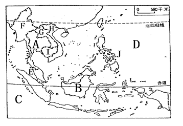 世界地理 东半球的地区和国家 东南亚 东南亚的位置范围 东南亚的位置