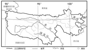 三江源地区位于青海省的南部,是我国许多大河的发源地