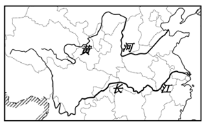 黄河流经我国9个省(自治区).支流众多,注入渤海.