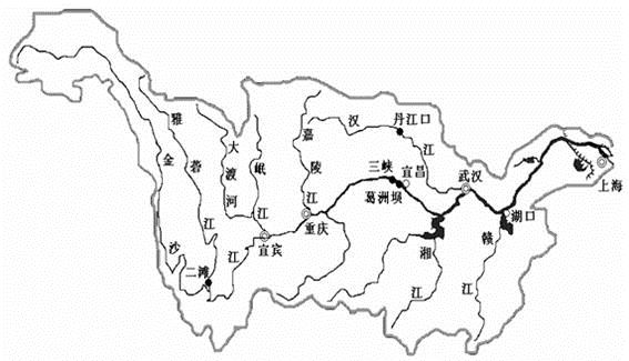 【推荐3】读"长江流域图",回答问题.