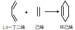在下列横线上写出适当的反应物或生成物的键线式,完成下列反应: ①