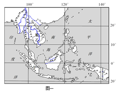 【推荐3】阅读材料,完成下列问题 材料一 图一为东南亚简图.