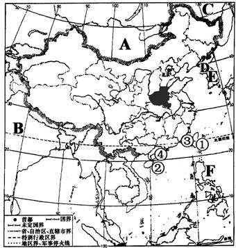 【推荐3】读中国疆域和邻国图,完成下列问题.