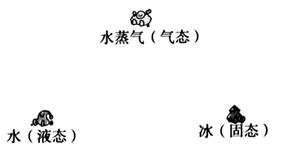 【推荐3】用箭头表示水,水蒸气和冰的转化关系.