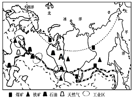 【推荐3】读俄罗斯的位置轮廓图,回答下列问题.