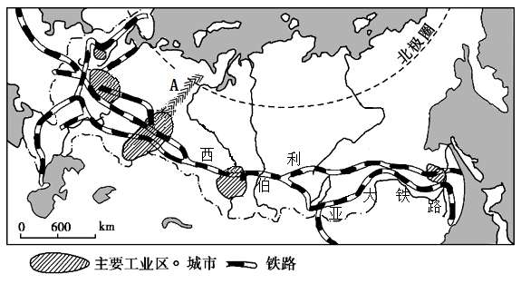 地理 东半球的地区和国家 俄罗斯 俄罗斯的社会经济状况 俄罗斯的工业