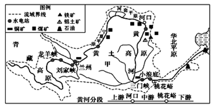 【小題1】關於黃河流域自然環境的正確敘述是( )a.降水集中在夏季b.