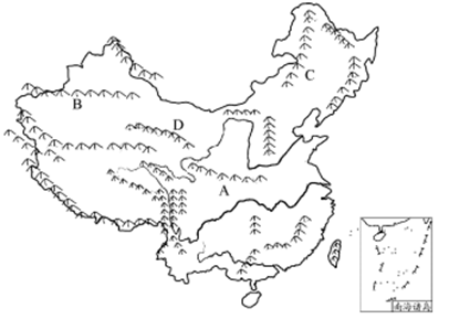 中国地理 中国的自然环境 地势和地形 我国的地形特征 我国的主要山脉