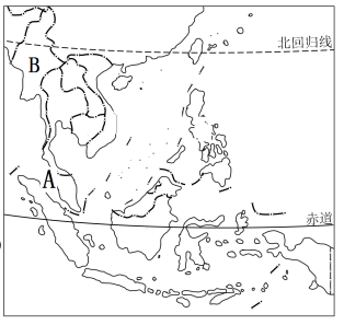 东南亚轮廓简图图片